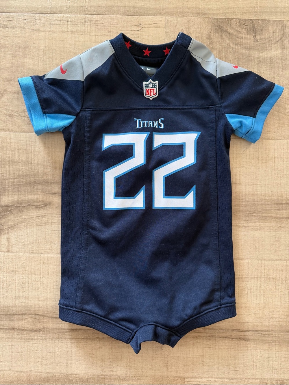 NFL Tennessee Titans Infant Jersey Romper